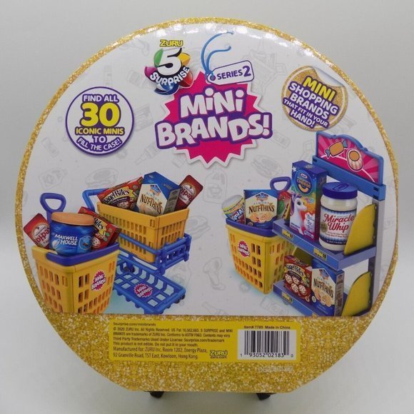 Mini Brands Series 2 Collector's Case‎ and 4 Minis / Golden Ketchup - Picture 2 of 5